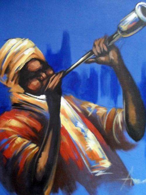 Ameka Egonwu - Nigerian artwork - Glass blower - A stunner!!